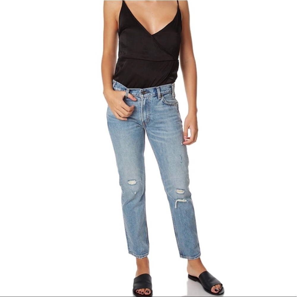 Levi’s 505c Cropped Orange Tab Vintage Style - Picture 2 of 8